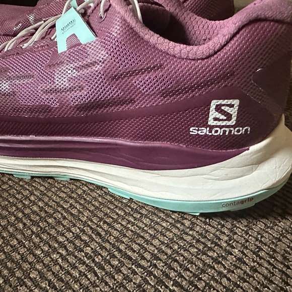 Salomon Shoes Womens 9.5 Ultra Glide Trail Running Sneakers Hiking Outdoor - Picture 2 of 5